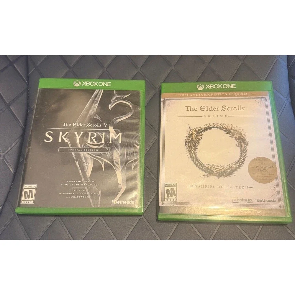 Skyrim Xbox One Bundle- Elder Scrolls V Special Edition & Elder Scrolls Tamriel
